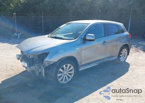 2011 Mitsubishi Outlander Sport Se из США, поврежденный, VIN JA4AP4AU2BZ009560